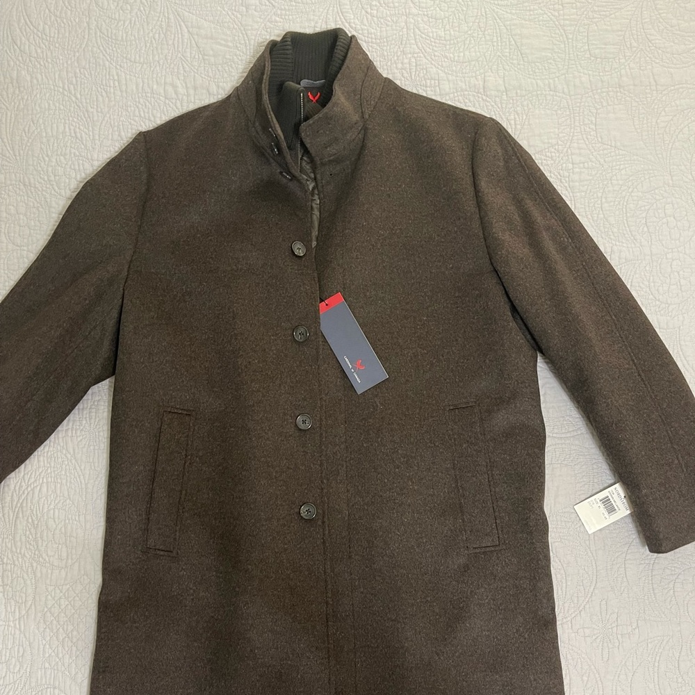 100% Wool, XL, Cardinal of Canada Overcoat